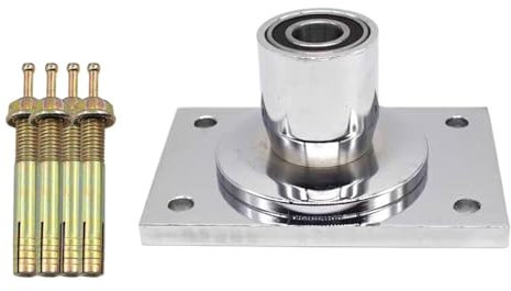 Perfeclan Plaque Fixe pour Pole Dance pour la Maison, Support de Plafond pour Accessoires de Pole Dance, Plaque supérieure rectangulaire pour Pole Dance