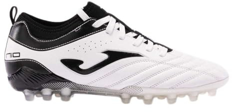 Joma N10, fotbollsskor för män, 42,5 EU, Vit, svart, 42.5 EU