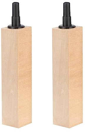 GLOGLOW 2Pcs/Set Wooden Air Stone Diffuser, Bubble Cylinder Fine Bubbles Pump Accessories for Hydroponics Aquarium Tank, Suitable for Marine and Water Usage, (S) (L)