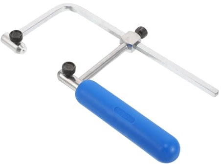 TEHAUX Jewelry Saw Bow U-Shaped Metal Band Saw for Metal Jewelry Making Tools Portable Ring Maker Tool Processing and Crafting