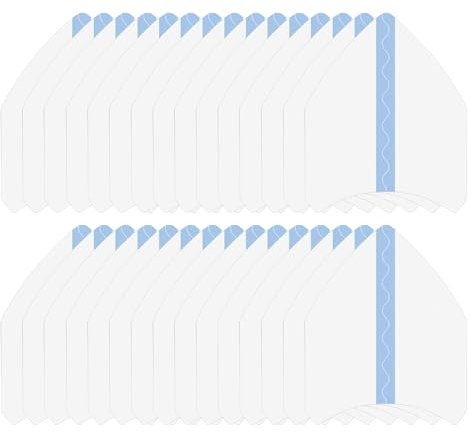 Lot de 30 pansements raffermissants pour les cuisses et les jambes - Bandes transparentes et imperméables - Pansements anti-frottement invisibles en forme de V