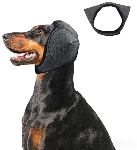 Adhiper Cache-oreilles pour chien - Protection contre le bruit - Étanche - Pour le toilettage et le bain