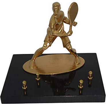 FGS Plaque funéraire Tennis Personnalisable