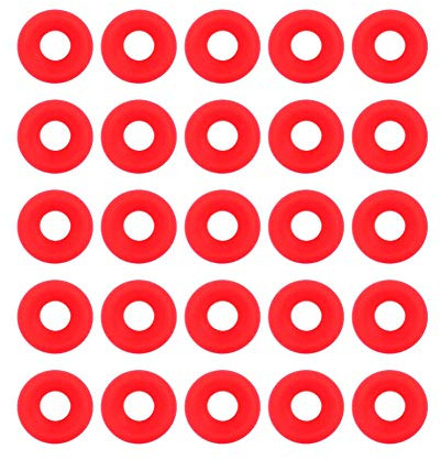 25Pcs Silicone Grolsch Gaskets Rubber Washers Home Brew Beer Bottle Seals for Swing Flip Top Bottle