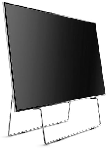 EVA SOLO | Carry TV Ständer 87x36x35 cm | TV Standfuß für Flachbildfernseherbis 40 bis 65 Zoll | Fernsehständer Staffelei-Stil | Einfach & schnell anpassbares Interieur | Dänisches Design | Edelstahl