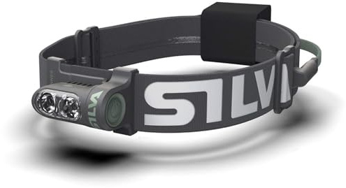 Silva Trail Runner Free 2 Ultra - LED-Laufstirnlampe mit SILVA Intelligent Light, Free Technology, Wasserfest, Sicherheitslicht