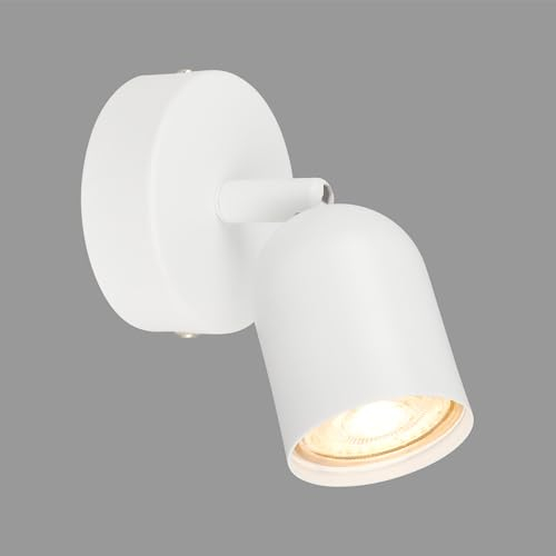 BRILONER - Lampada da Lettura Girevole per Interni, da Soggiorno, Metallo Bianco