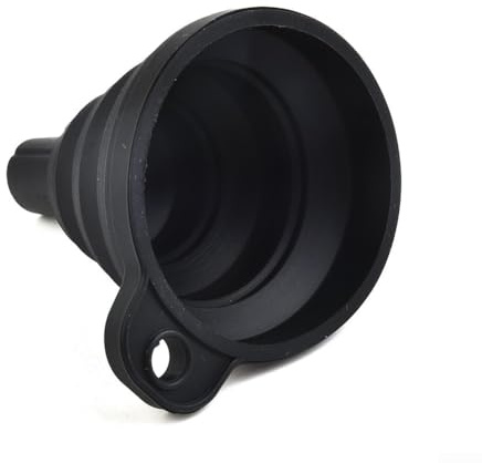 Collapsible Silicone Funnel for Car, Easy to Clean and Store, 7 5cmX8cm