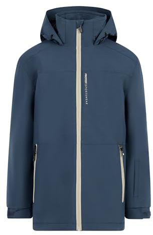 Protest PRTFlynto JR - Chaqueta de esquí y snowboard para niño, Twilight Navy, 176