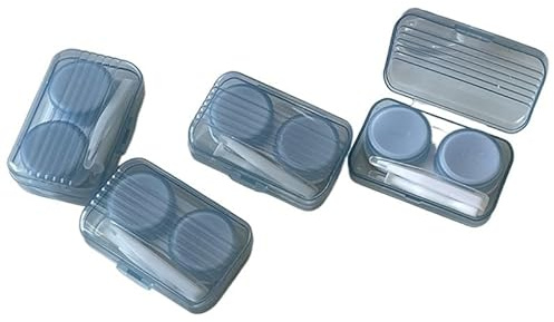 YZWHKJ Portalentillas,Estuche Lentillas Estuche for Lentes de Contacto de Color Caramelo for niña, 10 Unidades, Bonito y portátil, contenedor de Almacenamiento for Lentes de Contacto.(A6)