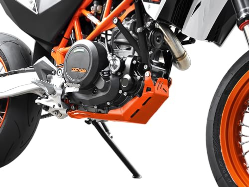 IBEX Aluminium Unterfahrschutz orange für KTM 690 SMC/Enduro (2008-2016, 2019-2021) & SMC R/Enduro R (2012-2016, 2019-2021)