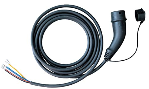 HEIDELBERG 40.022.2588 Ladekabel für Elektrofahrzeuge, Schwarz, Typ 2, 7,5 m