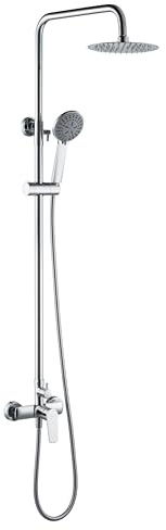 IMEX BDZ044 BELGICA Grifo Monomando Conjunto de Ducha Telescópico