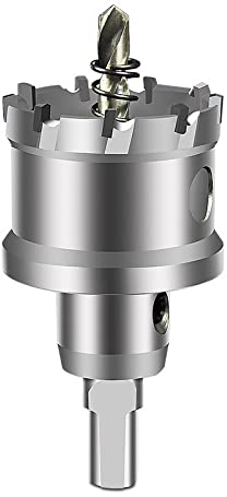 1 Stück 12-125 mm Hartmetallspitze Kernbohrer Lochsäge Metallbearbeitungsschneider für Edelstahllegierung Metallbohrer Bohrer Metall Lochsäge Set Lochsäge Kit Lochsäge, 120 mm