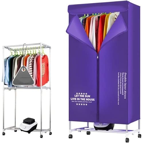OISE ART STORE Trade Shop - Box Asciugatrice Asciuga Biancheria Elettrica Asciugabiancheria Stendino 1000w