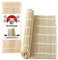 Takonashi - Esterilla de bambú especial para maki - 23 x 24 cm - Bandejas para preparar sushi fácilmente - Accesorio de cocina fácil de usar - OriginalCup