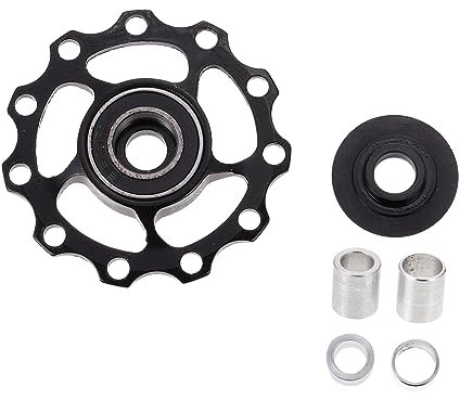 BELLIFFY 1stück Mountainbike Hinterbaudial-rollenführung Metall-spannrolle CNC-Lager Für Präzises Schalten Und Langlebigkeit Für Fahrradenthusiasten