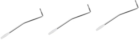 JEWEDECO 3stücke Single Tremolo Arm Whammy Bar Mit Gewinde Eisenarm Für Elektrische Gitarren Einfache Anpassung Der Saitenspannung Und Verbesserte Tremolo-effekte