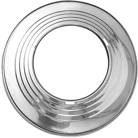 HOLIDYOYO Stainless Steel Pressure Cooker Rack Steamer Rack 31cm Large Circular Steaming Plate for Soup Pot Baking Canner Cooking Tool
