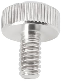 EMSea 1 Vis de Fixation de Siège de Moto Coussin de Siège Boulon écrou de Siège de Garde-Boue Compatible avec Ha-rley Sportster 96-17 6 X 16,5 X 19 Mm Argent