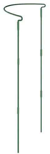 Pflanzenrankgitter für Töpfe - Halbrund Eisen 30/60/90 cm Gartenpflanzen-Rankgitter - Rankhilfe Zaunstütze, stapelbare Pflanzenstützpfähle, Pflanzenstützrahmen für Kletterpflanzen