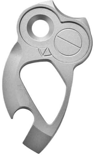 Apribottiglie creativo, portachiavi apribottiglie - Piccolo apribottiglie in titanio apribottiglie gufo, ciondolo portachiavi apriscatole multifunzione creativo per birra e bottiglia