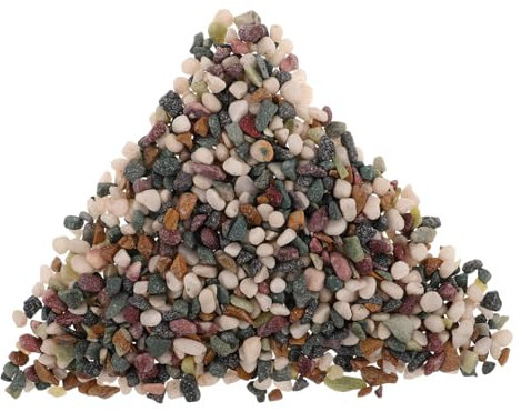 Toyvian Gravier Naturel pour Aquarium Décorations De Fond avec Galets De Rivière Pierres pour Poissons Et Aménagement Paysager Aquarium