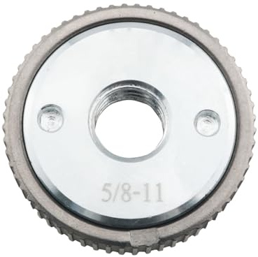 YHXiXi Silber Schnellspanner Winkelschleifer Flanschmutter 5/8-11 Schleifer Sicherungsmutter für Winkelschleifer Ersatzteile