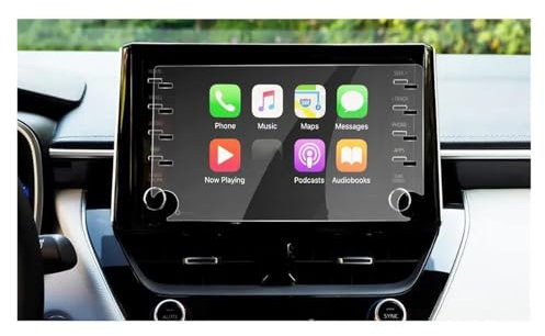 Auto Navigation Schutzfolie Für Corolla Für C-HR 2019 2020 8 Zoll Zentralsteuerungsanzeigebildschirm Autoinnenaufkleber Autonavigations-Bildschirmschutz GPS Transparent Navi Folie Zubehör(8inch)