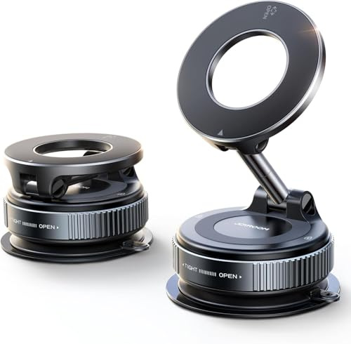 Genérico Soporte Magnetico Movil Coche【90+LBS Potente Ventosa+24xN55 Super imanes】 Soporte Teléfono Coche Universal, 360° Rotación Compatibles con i-Phone 17 Pro MAX-12 Android Accesorios Coche
