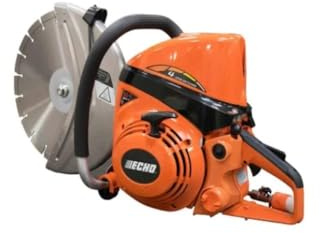 Echo 14 in. 73.5 cc 2-Stroke Gas Concrete Masonry Pro Cut-Off Saw with Decompression Valve and Abrasive Blade and Water Valve CSG-7410-14
