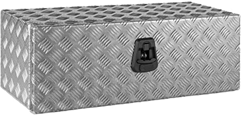 Unterflurbox Staukasten Werkzeugkasten Truckbox aus Aluminium Riffelblech B 715 x H 255 x T 300 mm Made in Germany LKW Expeditionsfahrzeug Wohnmobil ohne Befestigungsmaterial