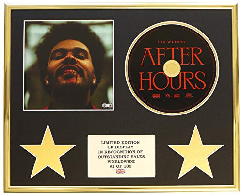 THE WEEKND /CD-Darstellung/ Limitierte Edition/COA/ AFTER HOURS