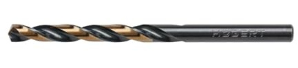 Högert Technik Metallbohrer Ø 6.2mm 10 Stück Set - Hochleistungsbohrer Bohrer aus legiertem Stahl zum Vorbohren und Bohren von Löchern in Stahl, Gusseisen, Nichteisenmetallen