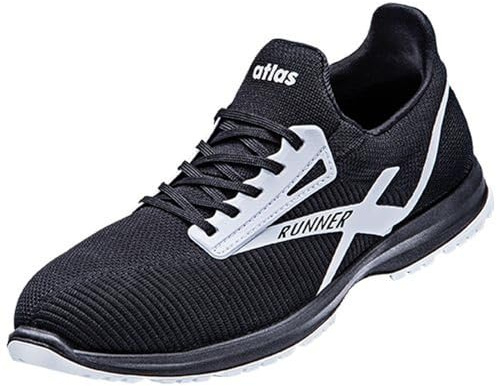 Atlas Runner 25 ESD Sicherheitschuhe Arbeitsschuhe für Herren und Damen S1P leicht, atmungsaktiv, Stahlkappe, Durchtrittschutz, ESD Weite 10