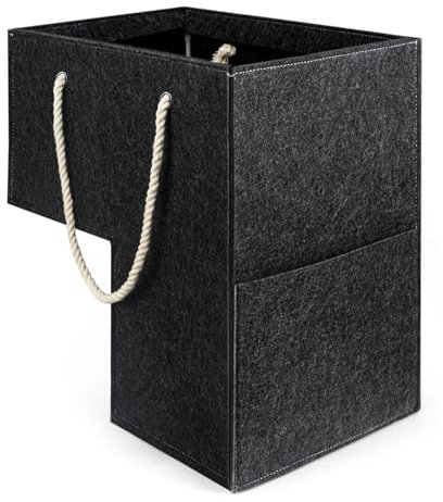 Cesta para escaleras con asa, organizador de almacenamiento para escaleras,Cesta De Lavandería Para Escalera En Forma De L - Cestas para áreas alfombradas, estuche de almacenamiento para escaleras, ce