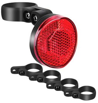 Cetfuro Fahrradhalterung, Versteckter, Diebstahlsicherer GPS-Tracker-Fahrradreflektorhalter für Mountainbikes, Elektrofahrräder und Roller