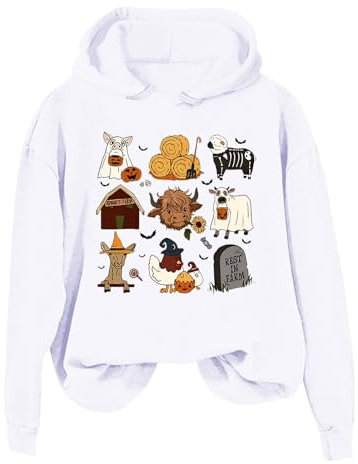 Womens Sweatshirt 16 Christmas Tops Ladies V Neck Jumpers Fur Gilet for Women UK Sleeveless Jacket for Women Hoodies for Women Luxe Faux Fur Coat Womens Teddy Coat (White, L)