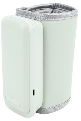 Calentador de Botellas Portátiles, Calentador de Botellas de Viaje de 8000 MAh con Luz Nocturna, Temperatura Constante para la Descongelación del Hogar Al Aire Libre y el