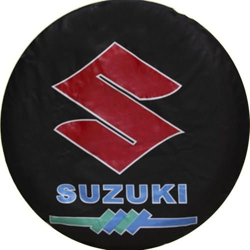 ZUOYYMAI 1 Stück Ersatzradabdeckungen für Suzuki Alto 2009-2025,Reserveradabdeckung Reifenabdeckungen Reifentaschen Reifencover Radschutzhülle Auto Exterieur Zubehör,15inch
