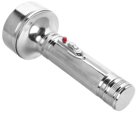 NUOBESTY Linterna Antigua De Metal Retro Estilo Vintage Para Hogar Rural y Decoración, Sin Baterías, Linternas Para Niños y Antorcha Clásica, 2 Pilas Tamaño D, Uso Doméstico y Ambiente Nostálgico