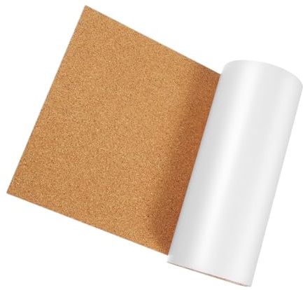 NUOBESTY Rouleau de Liège Autocollant 1mm, Panneau en Liège