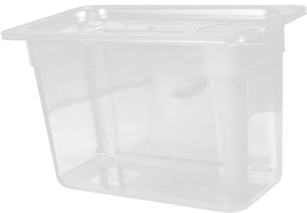 LAPYAPPE Boîte de Rangement de 6 L en PC pour Cuisson sous Vide à Basse Température, Facile à Nettoyer, Maison Restaurant
