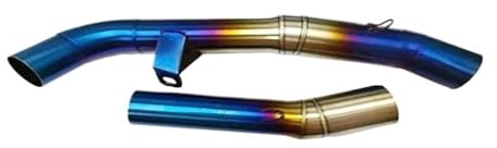 Motorcycle Exhaust For Kawasaki For Z1000 2007 2008 2009 Exhaust End Silencers Motocycle Motorcycle Stainless Steel Pipe Middle Link