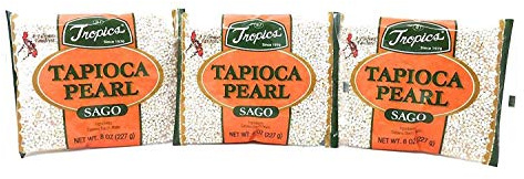 Tropics Tapioca Pearl Sago Pack De 3