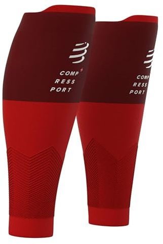 COMPRESSPORT R2V2 Manga de compresión, Unisex Adulto, Rojo, T1