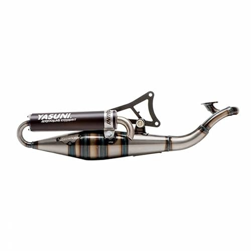 pot scoot yasuni z verni pour mbk 50 nitro, ovetto-yamaha 50 aerox, neos-malaguti 50 f12-aprilia 50 sr (silencieux noir)