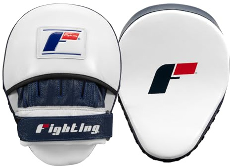 Fighting Force Leather Punch Mitts - Boxing Pads, Muay Thai Pads, Punching Mitts, Focus Mitts, Boxing Equipment, Punching Pads