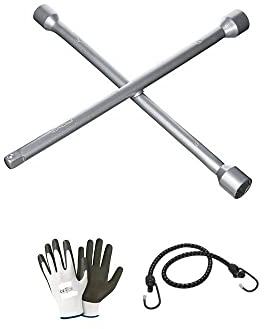 farbrothersonline Kompatibel mit Rollen Royce Wraith Kreuzschlüssel zum Schrauben von Rädern, Durchmesser 17,19,21 und 23 mm, Fixierung, Auto, SUV, Diebstahl
