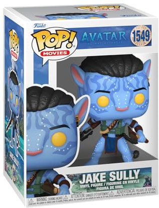 Funko Pop! Movies: Avatar: The Way of Water - Jake Sully - (Battle) - Vinyl-Sammelfigur - Geschenkidee - Offizielle Handelswaren - Spielzeug Für Kinder und Erwachsene - Movies Fans